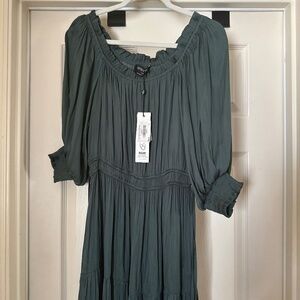 Minkpink Anya Dark Teal (Green) Dress